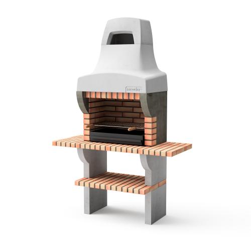 Barbacoa Bailen Plus con mini bancadas Movelar Sin brasero