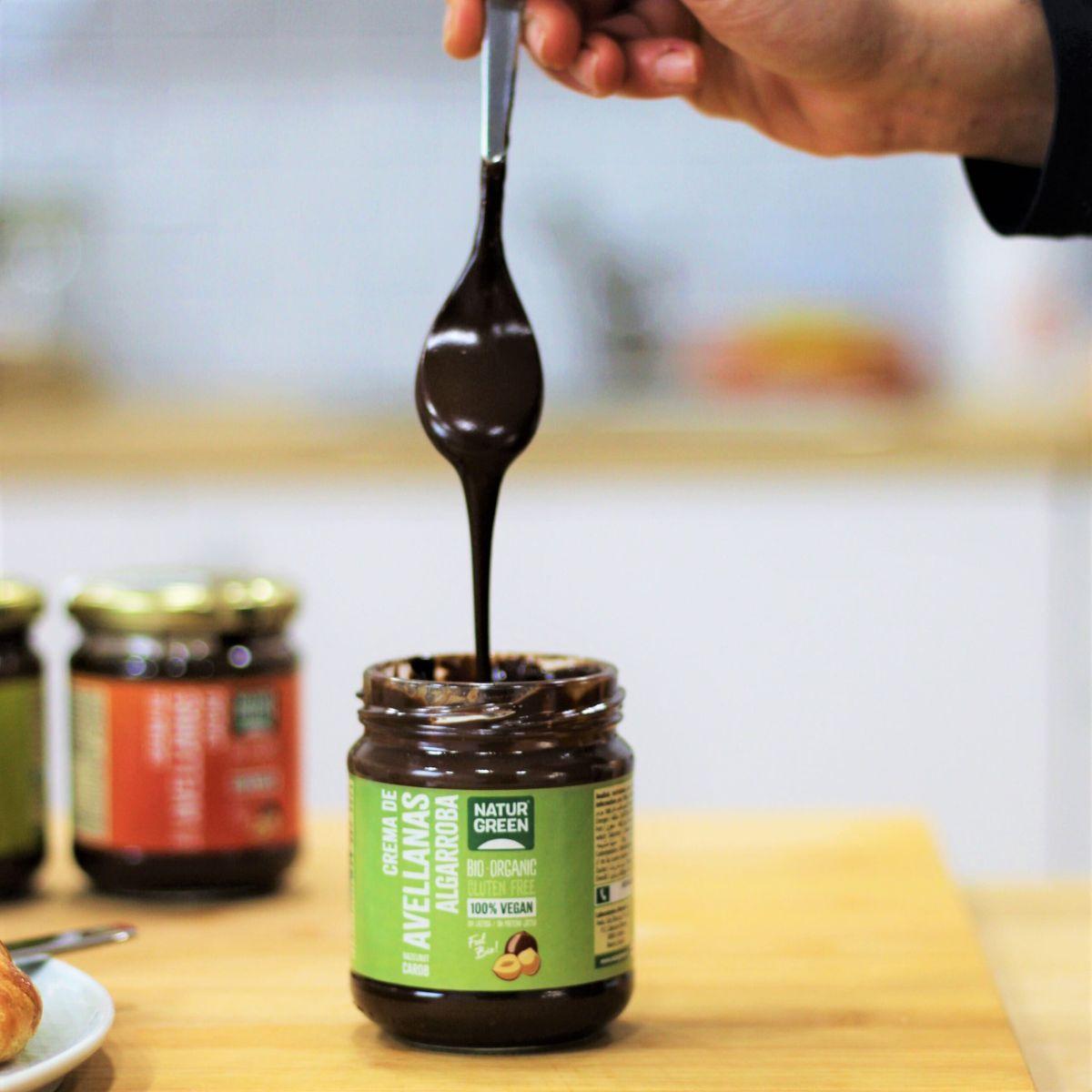 Crema de Avellanas y Algarroba Naturgreen, 200 g