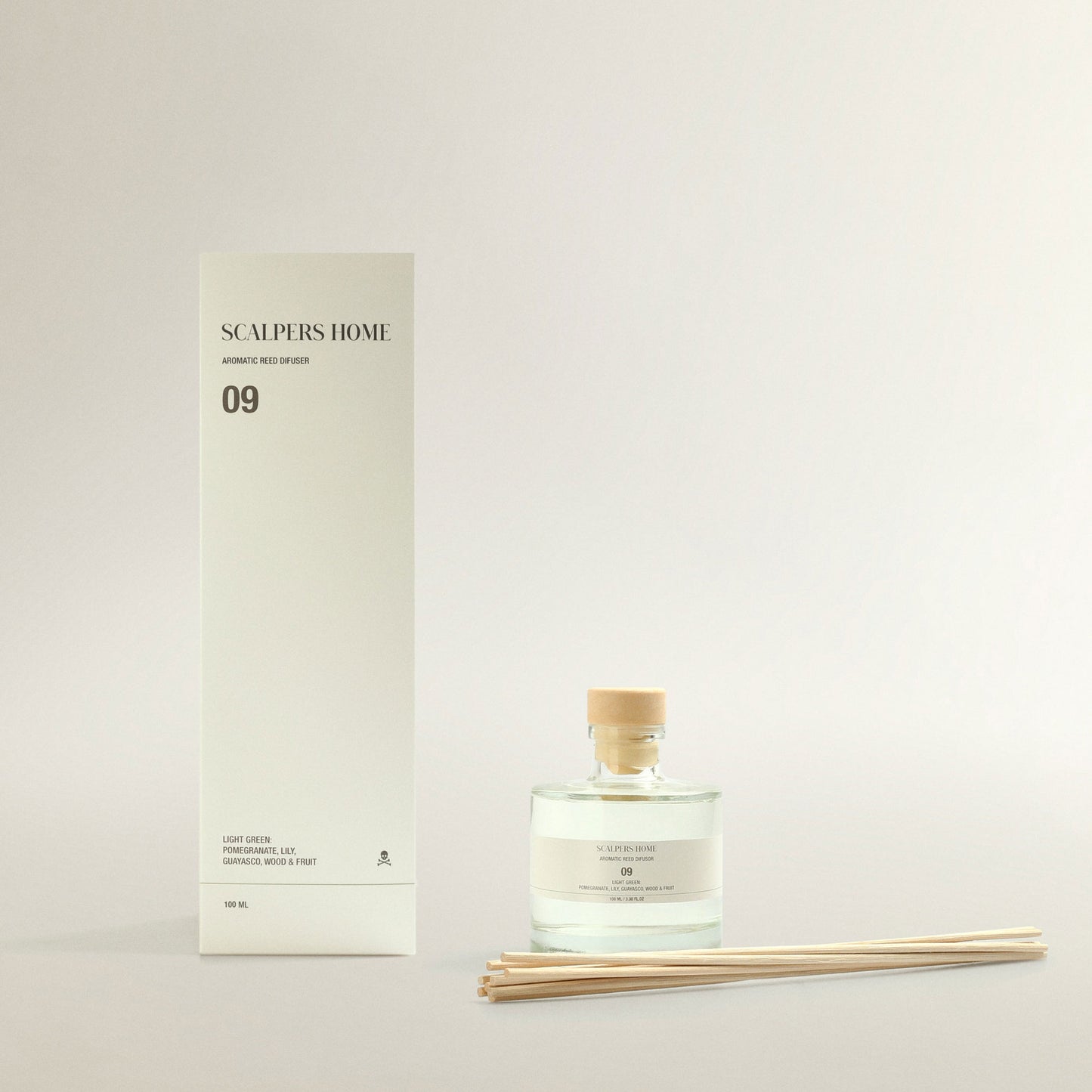Difusor Mikado 100ml Light Green Scalpers_4