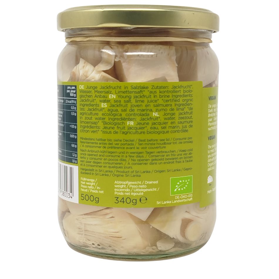 Jackfruit / Jaca Joven Bote 500g