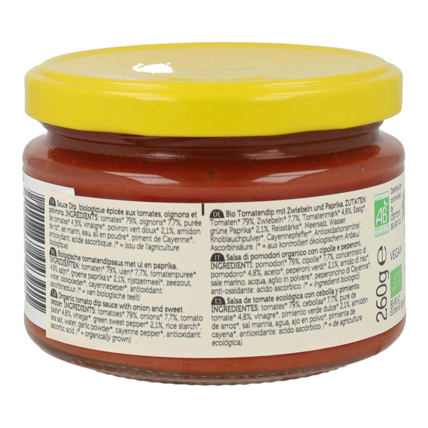 Salsa Dip ECO Lima 260g