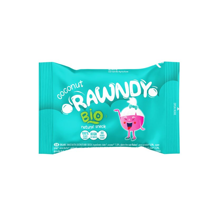 Coco Y Cacao Rawndy Raw Cookies Para Niños, Caja 12 Uds_0