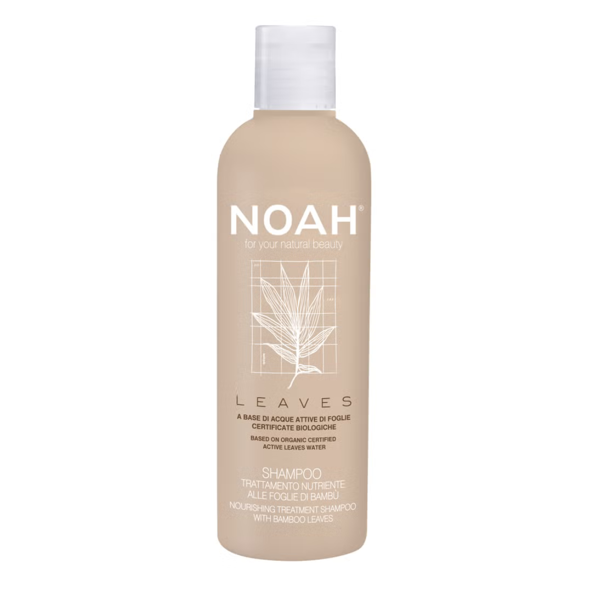 Leaves champú nutritivo de bambú Noah 250 ml