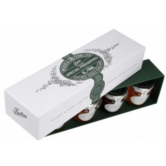 Estuche de cuatro mermeladas, Tiptree 168g