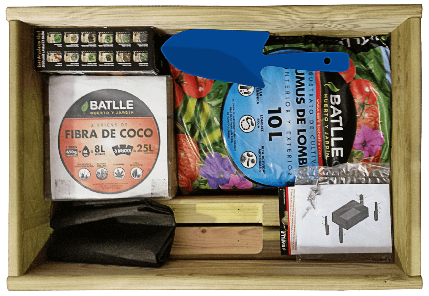 Kit de mesa de cultivo infantil Leo Hortalia