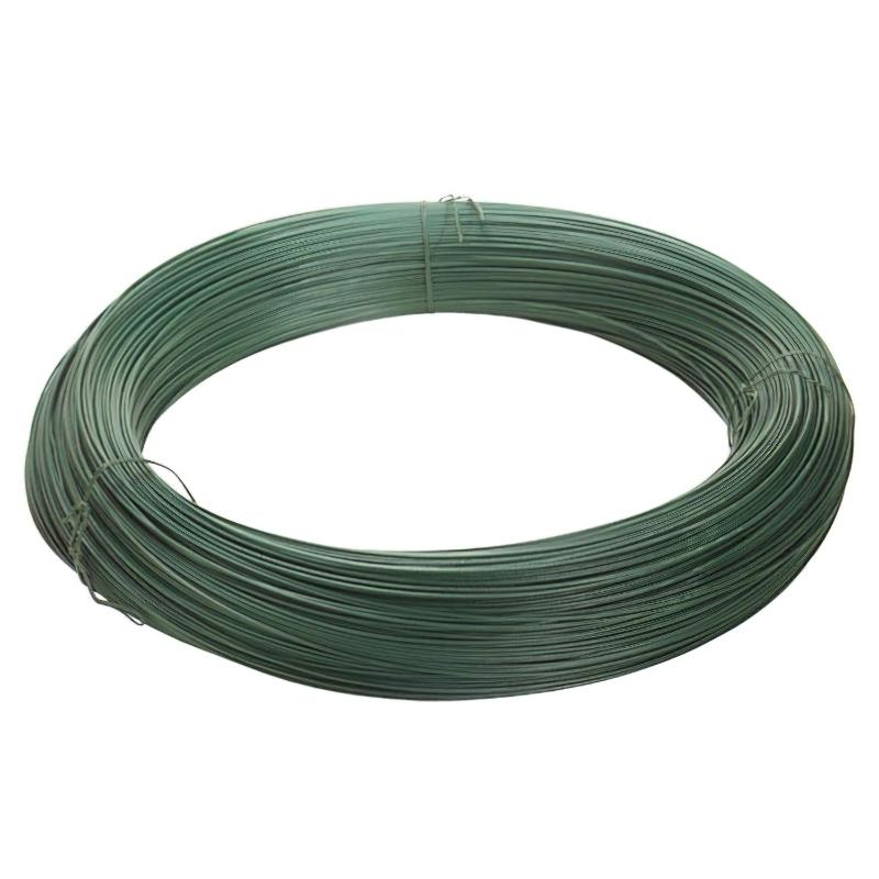 Alambre Plastificado Verde Rollo 25 Kg. / Nº17