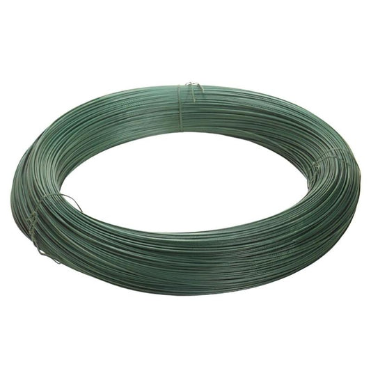 Alambre Plastificado Verde Rollo 25 Kg. / Nº17