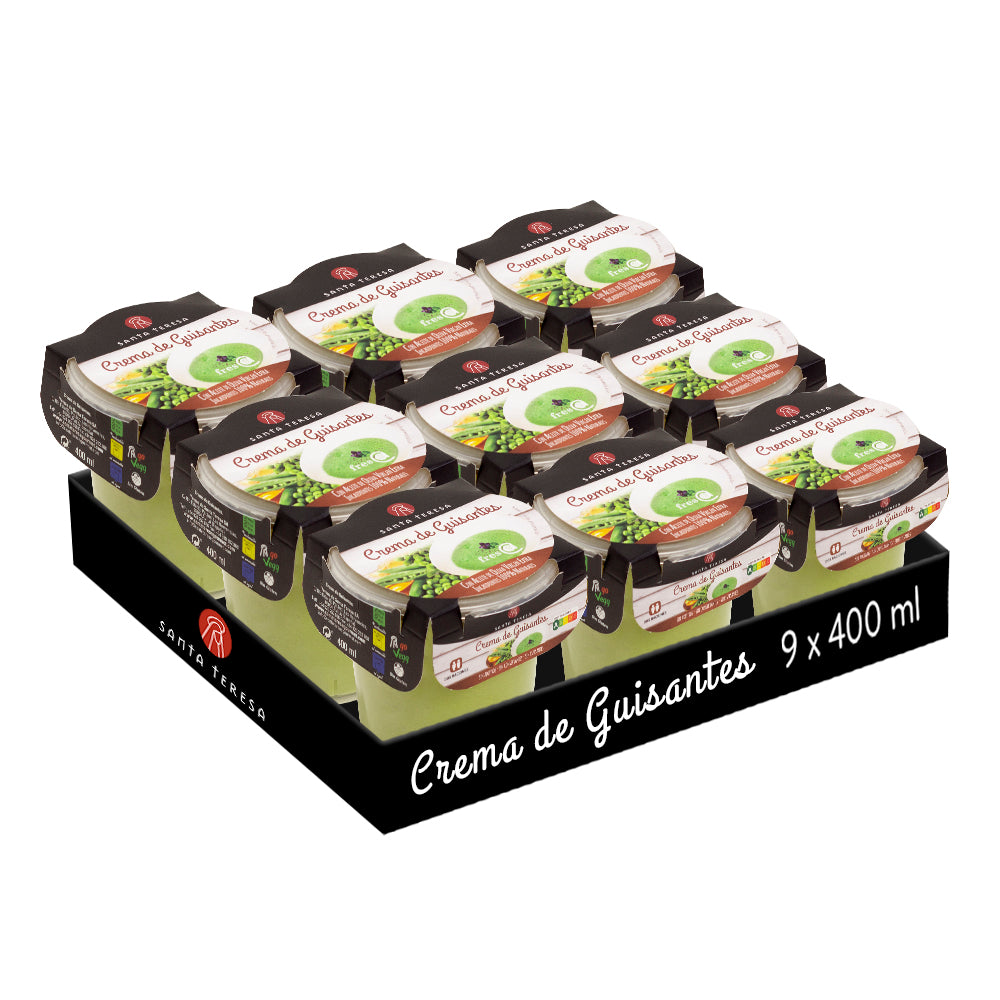 Pack 9 Cremas De Guisantes 3.600ml_0