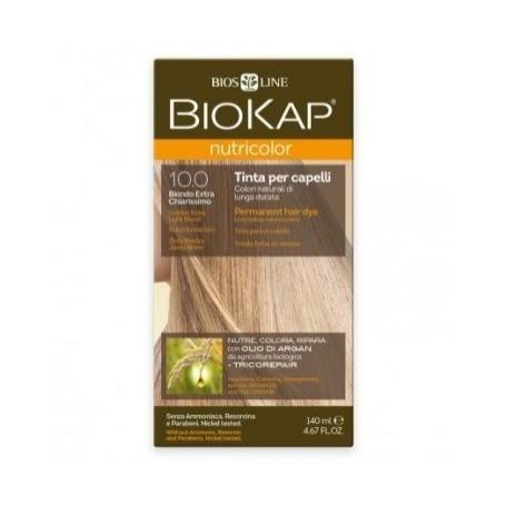 Tinte Rubio extra claro Dye 10.0 Biokap 140 ml