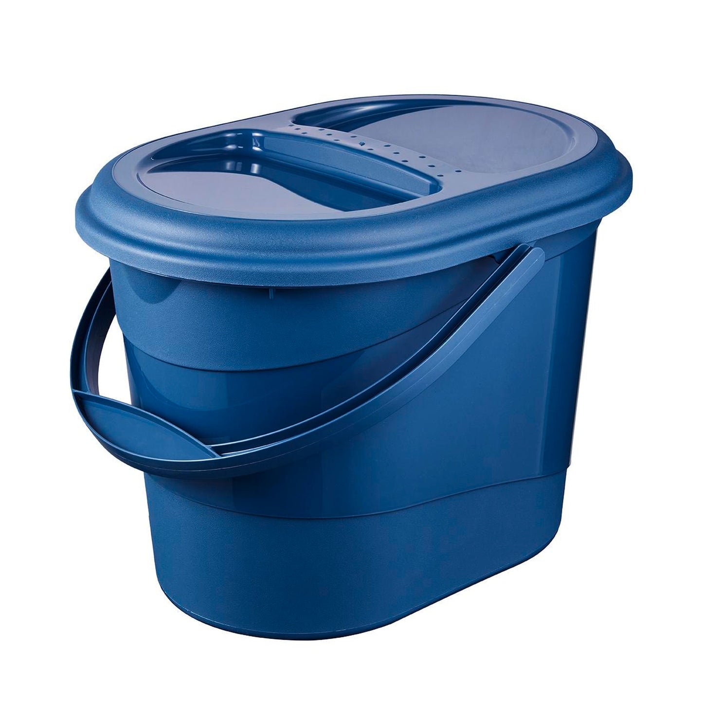 Cubo De Basura 37 X 29,5 X 27,5, Eco Azul_0