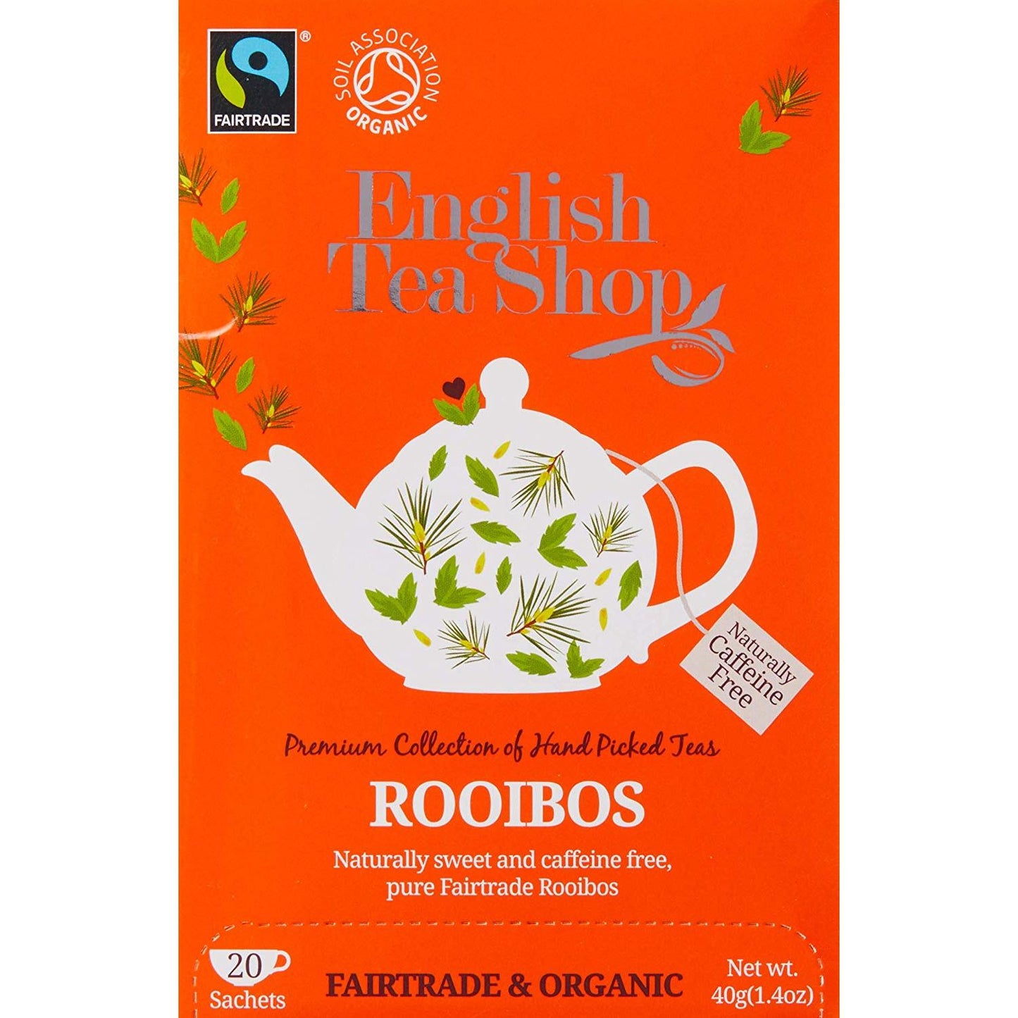 Té Rooibos Bio Tea Shop 40 g