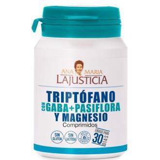 Triptófano con GABA + passiflora y magnesio Ana María La Justicia 60 comprimidos