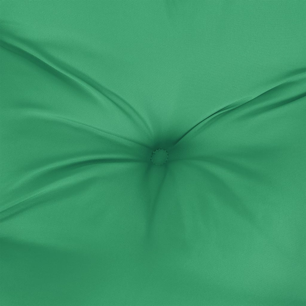 Vidaxl Cojines Para Palets 2 Unidades Tela Verde_5