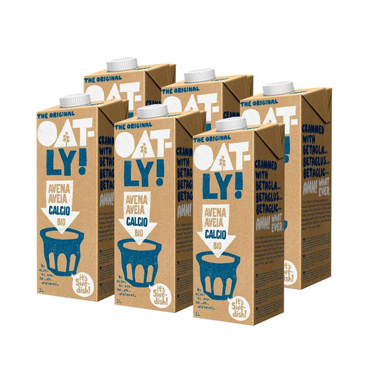 Pack 6 x Bebida Avena Calcio Oatly Bio Pack 1 L