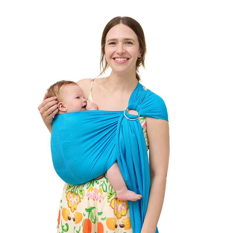 Bandolera Portabebé Momawo Splash Petrol