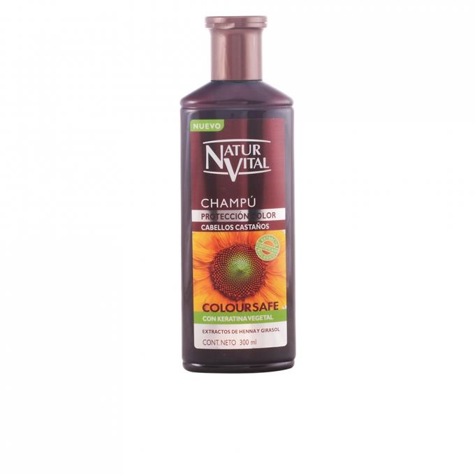 Champu COLOR castaño 300 ml NATUR VITAL