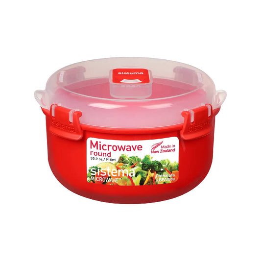 Recipiente Redondo Sistema Microwave 915 ml