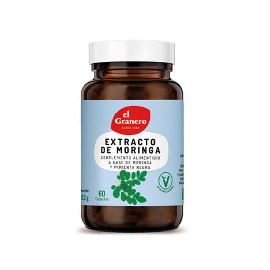 Extracto de Moringa El Granero, 60 cápsulas