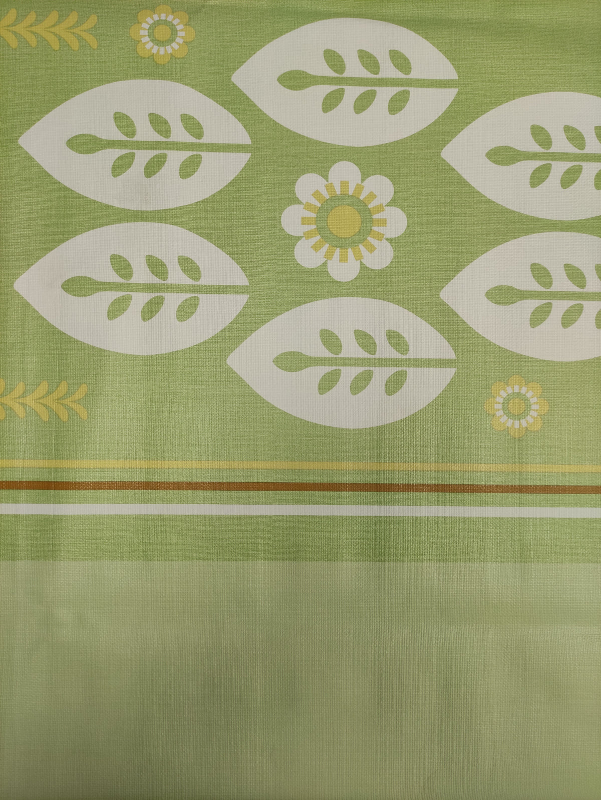 Mantel| Composicion Pvc| Base Poliester| Antimanchas| Mosaico Hoja