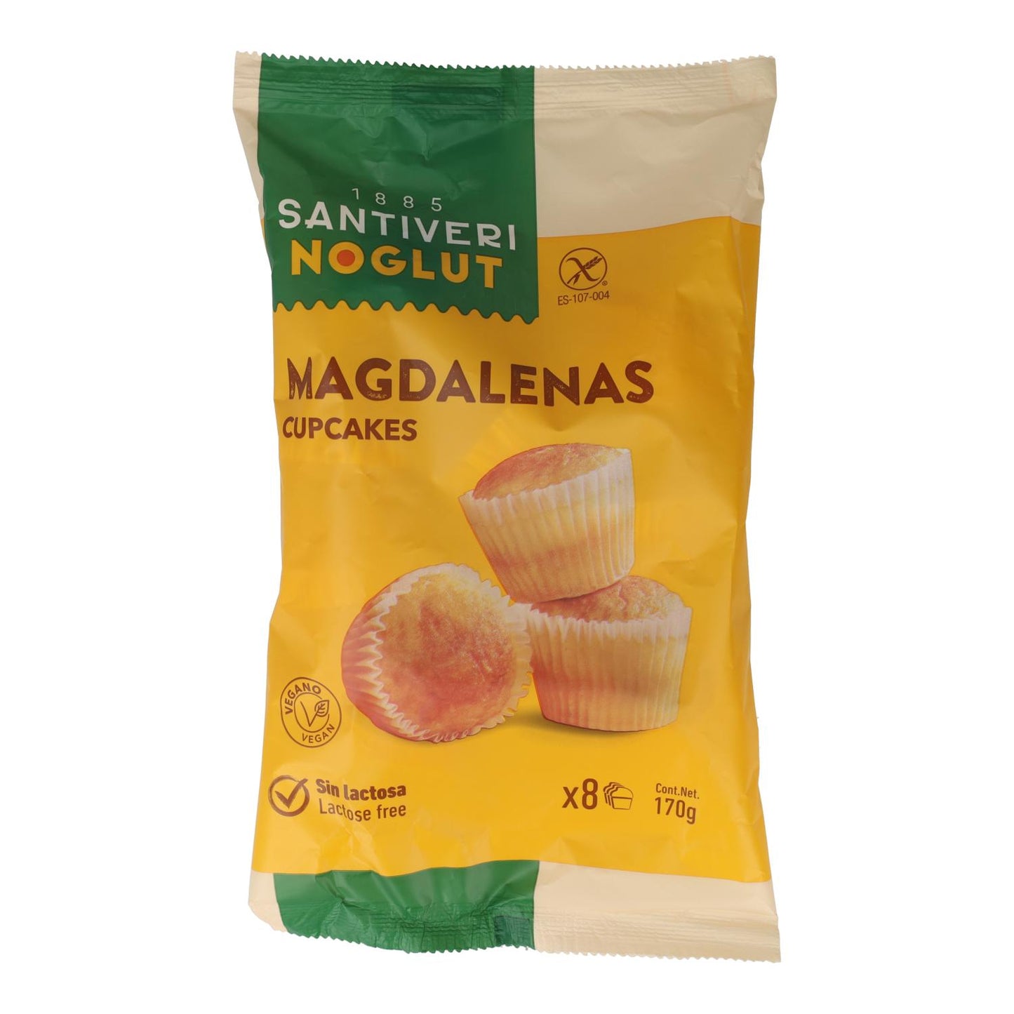 Magdalenas Sin Gluten Santiveri Noglut 170 g