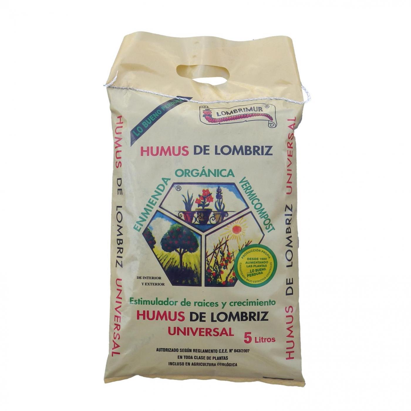 Humus de lombriz Lombrimur 50 L