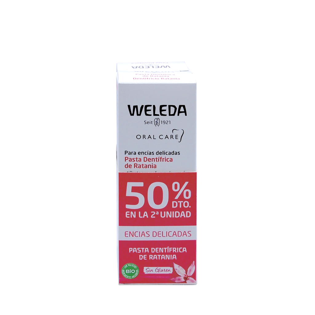 Duplo Pasta Ratania 75ml Weleda