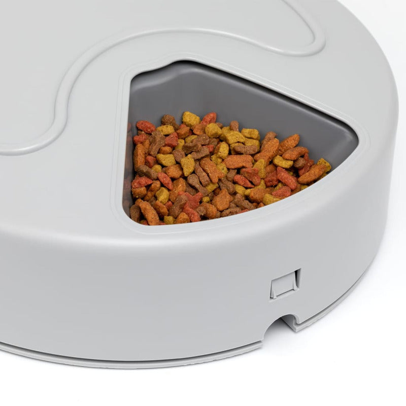 Petsafe Comedero Para Mascotas 5 Comidas Eatwell Con Temporizador Gris_5