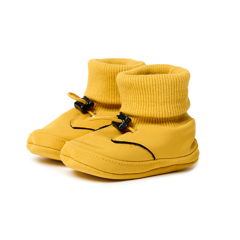 Booties De Porteo, Momawo, Color Mustard. Talla 1