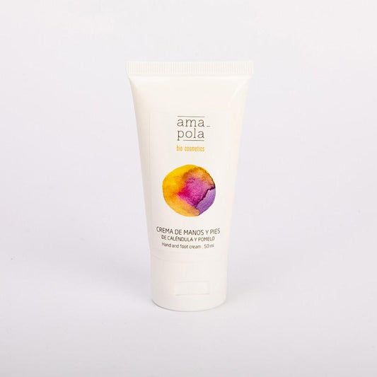 Crema de manos y pies de caléndula y pomelo Amapola 50 ml
