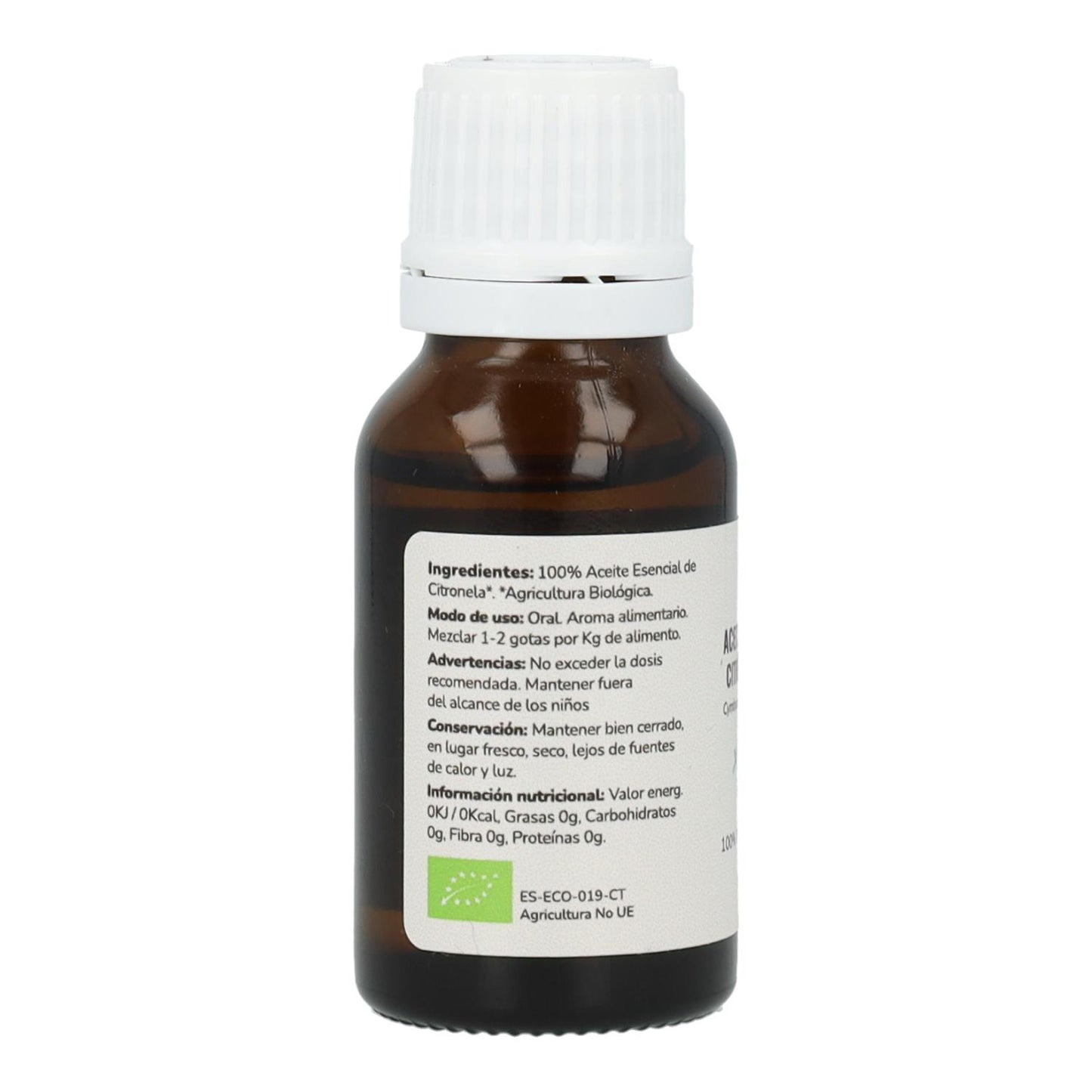 Aceite esencial de Citronela Bio Planeta Huerto 15 ml