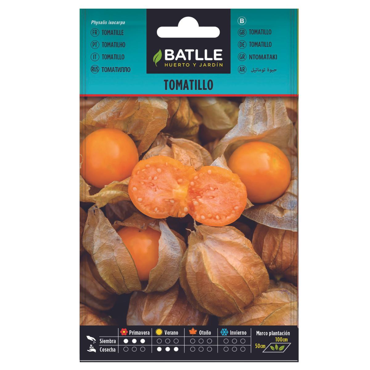 Semillas de Tomatillo - Physalis ixocarpa Batlle