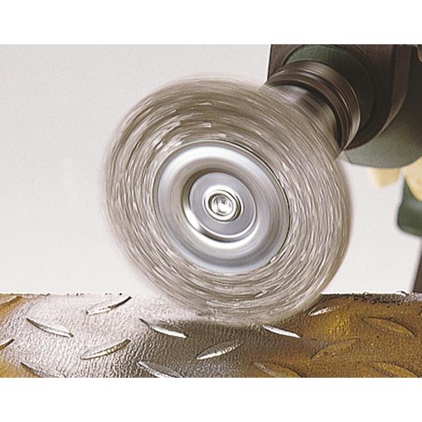 1 cepillo metálico de disco para taladro Wolfcraft Ø 38 mm x 8 mm
