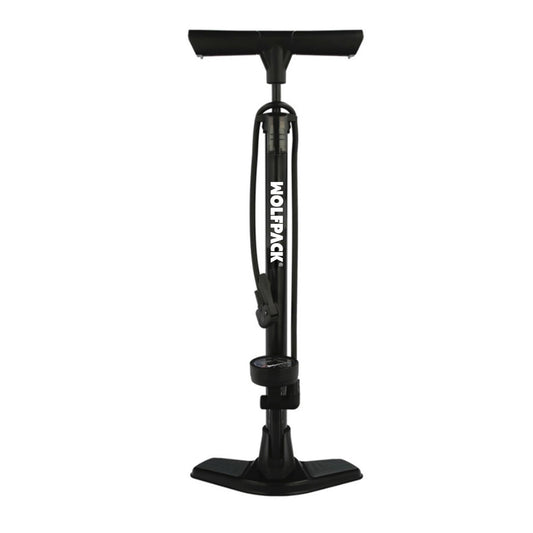 Bomba Aire Con Manometro 8 Bares Cuerpo Y Pies Acero, Valvulas Schrader Y Presta Con Adaptadores. Bomba Bicicletas, Bomba Coches