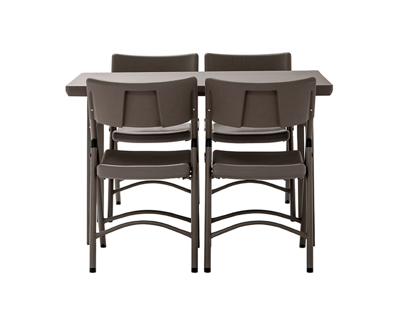 Zown Set 4 Sillas Plegables Eventos Bradchair Polipropileno_5