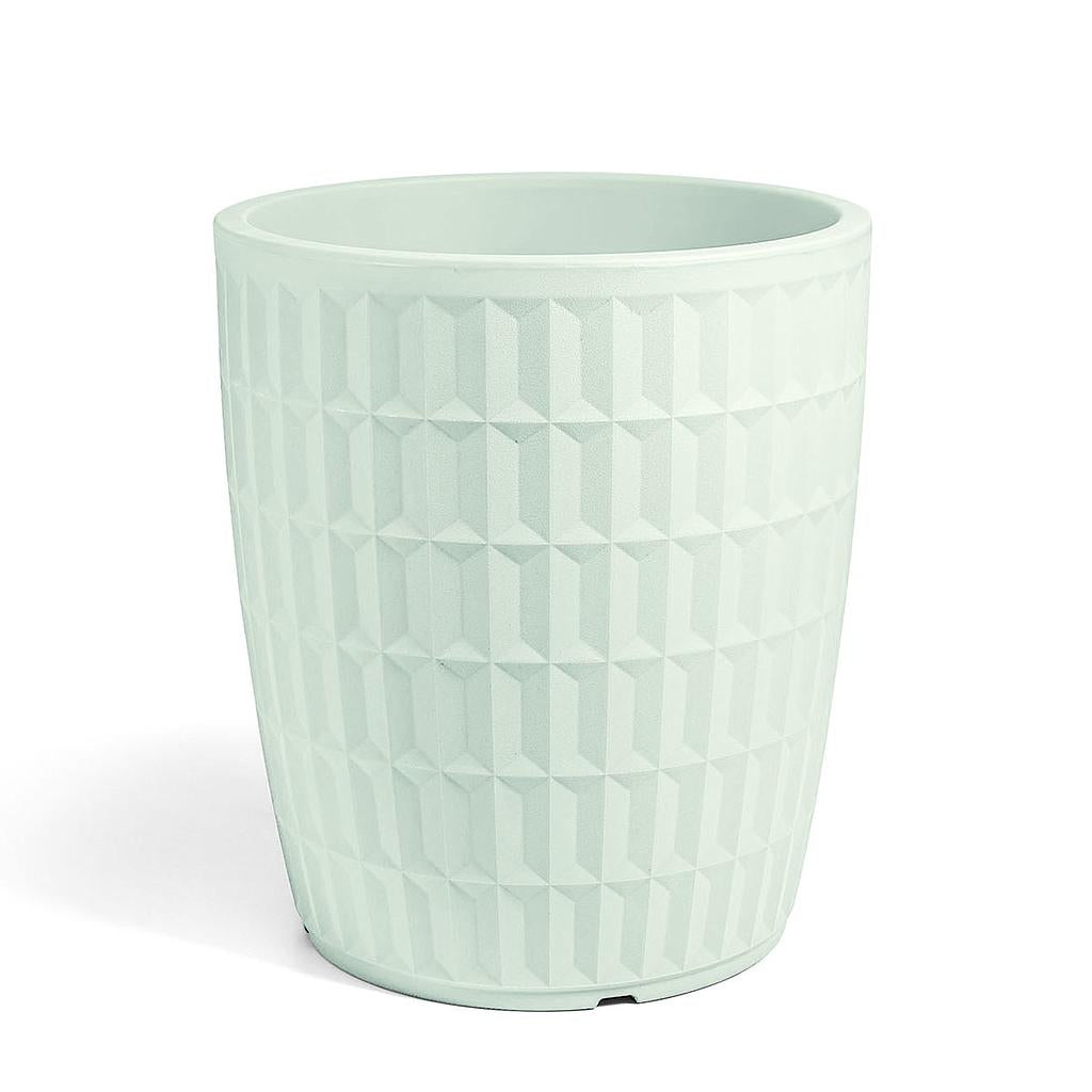 Veca Macetero Plástico Tyle Blanco 80cm