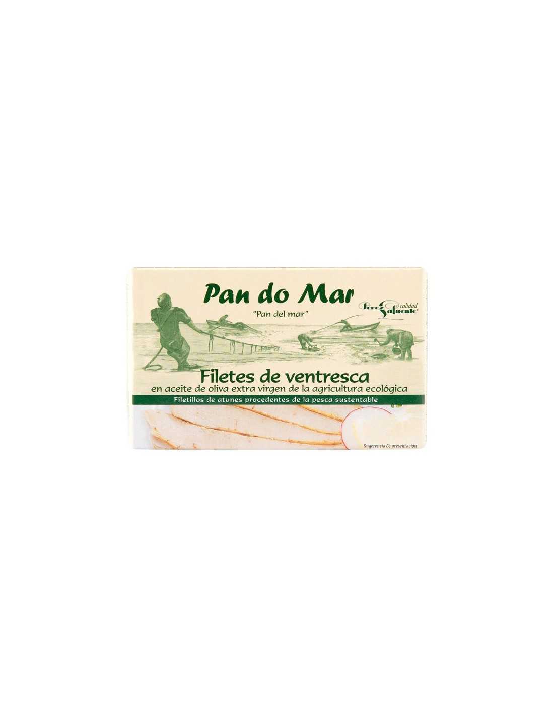 Filetes Ventresca De Atún Claro en Aceite De Oliva Ecológico - 120gr