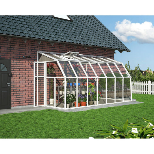 Pérgola adosada cerrada Sunroom 200x448 cm