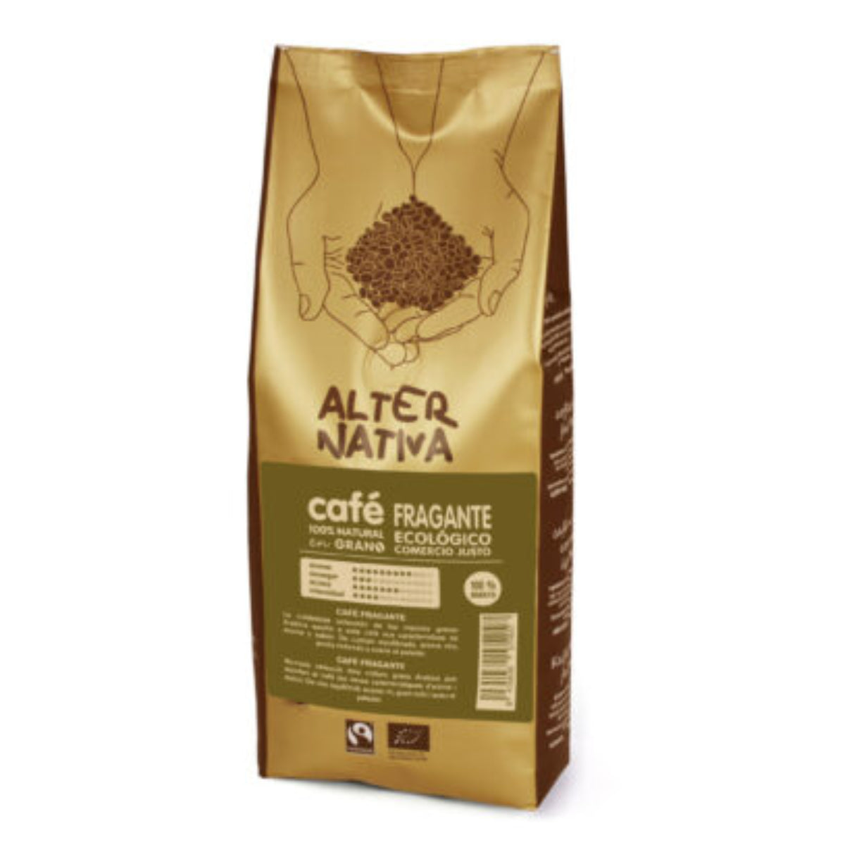 Café Fragante grano BIO FT Alternativa3 500g
