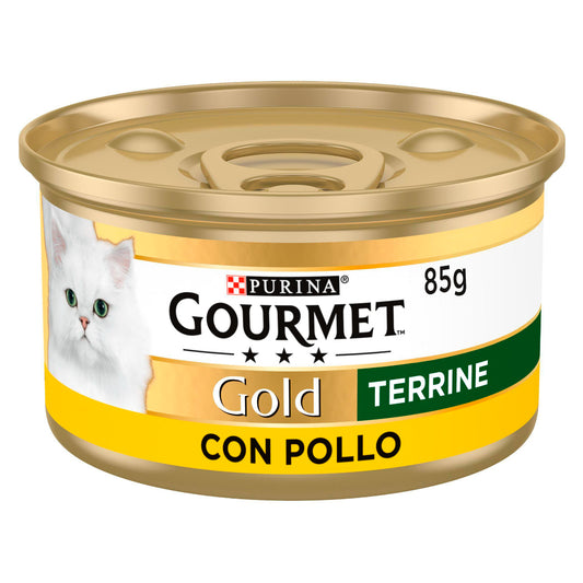 GOURMET GOLD Tarrina Pollo Comida húmeda 85 g