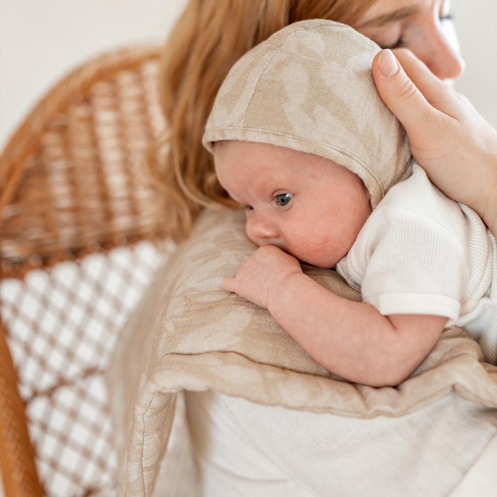 Almohadita Babitas Para Bebé De Muselina 25x60 Cm Mantulien Muslin