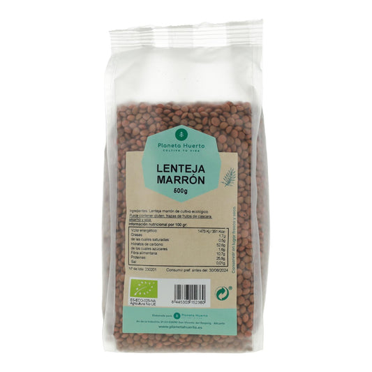 Lentejas marrones ECO Planeta Huerto 500 g