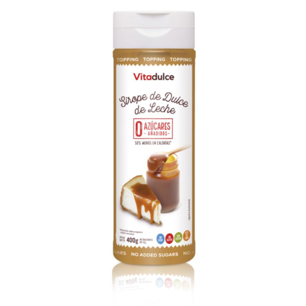 Sirope Vitadulce 400 Ml Dulce De Leche_0