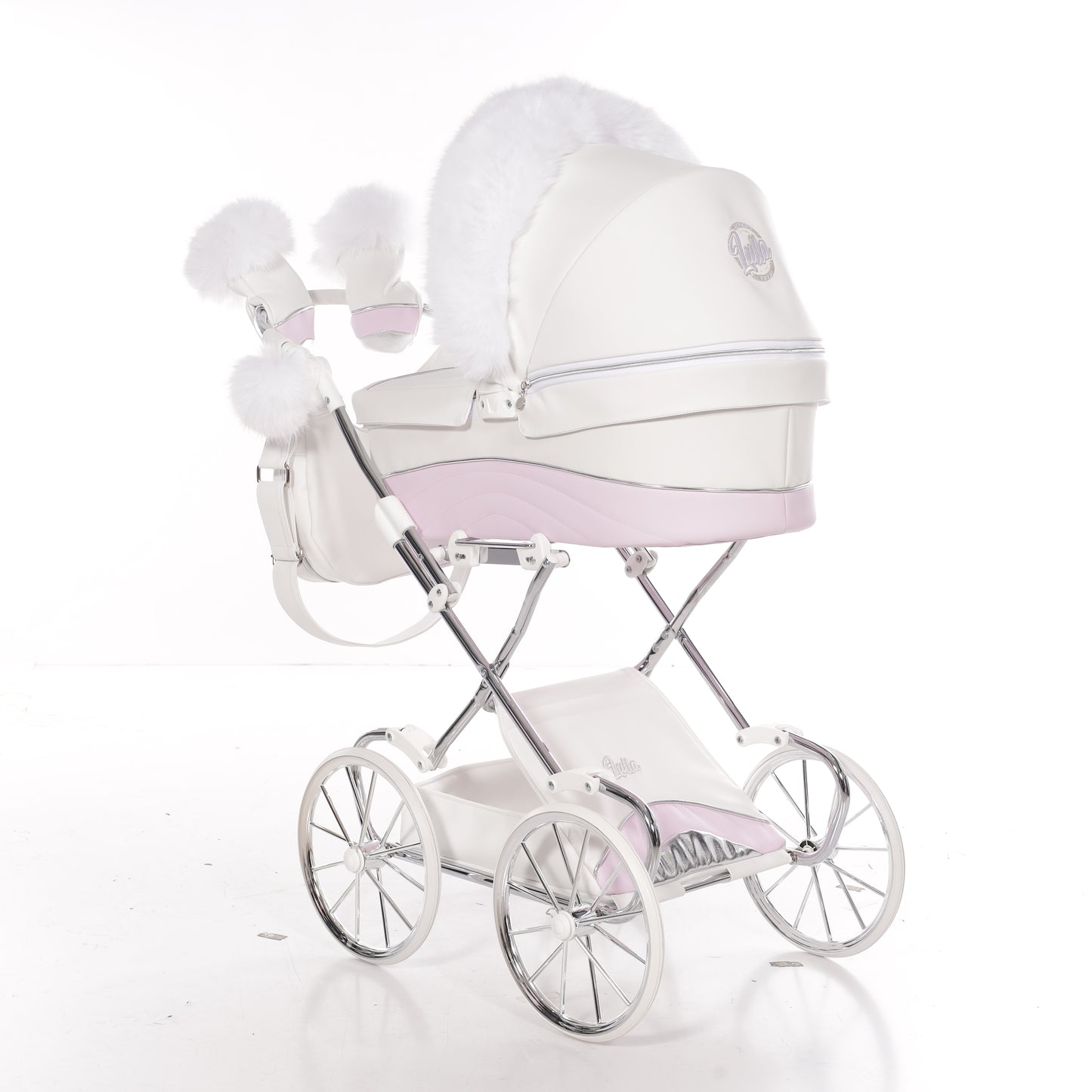Carro De Muñecas Lulla Maxi Classic Blanco