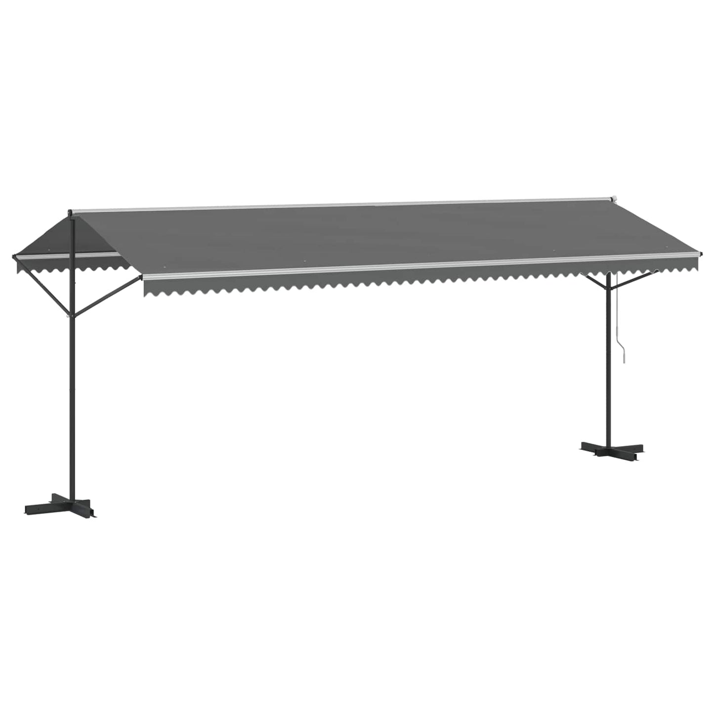 Toldo Independiente Gris 6 X 3 M Poliéster_5
