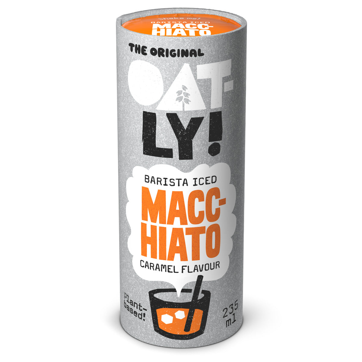 Macchiato barista iced sabor caramelo, Oatly, 235 ml
