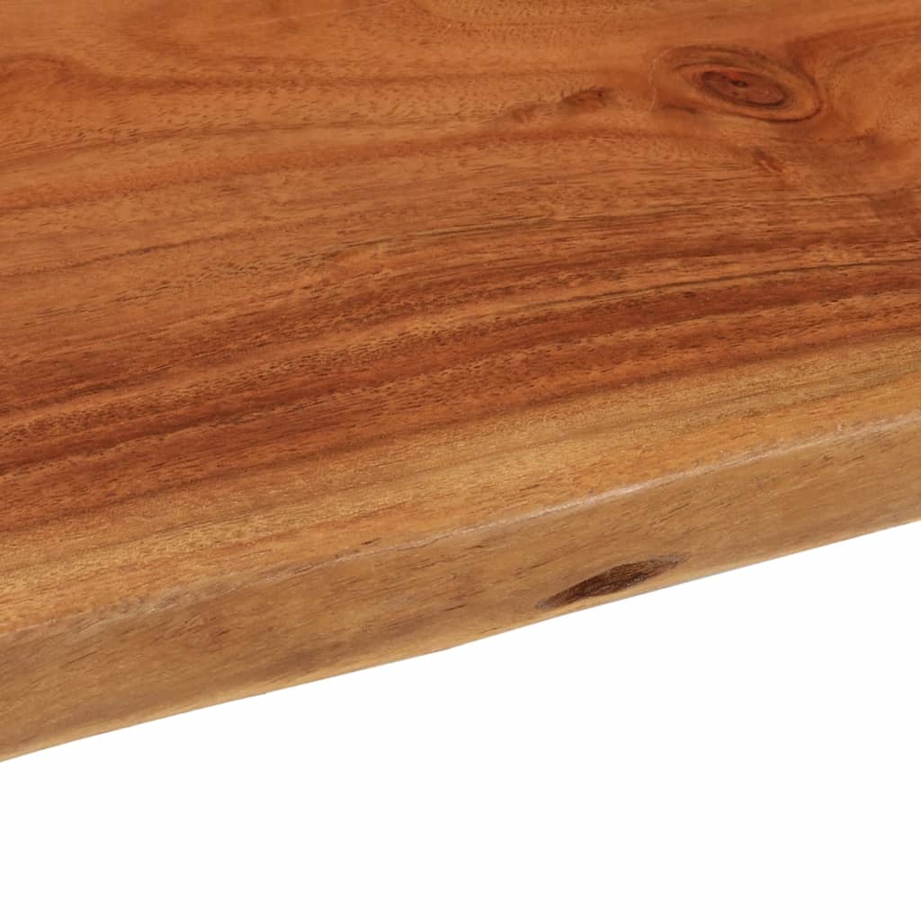 Mesa De Centro Madera Maciza Acacia 110x55x40 Cm_4