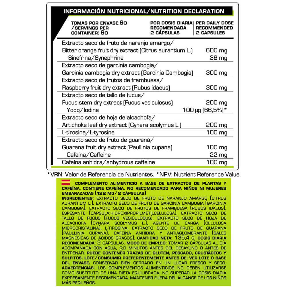 Thermo Addict - 120 Cápsulas Vegetales - Termogénicos - Iron Addict Labs_5