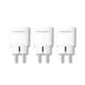 Pack de 3 enchufes wifi inteligentes con medidor de consumo Energeeks