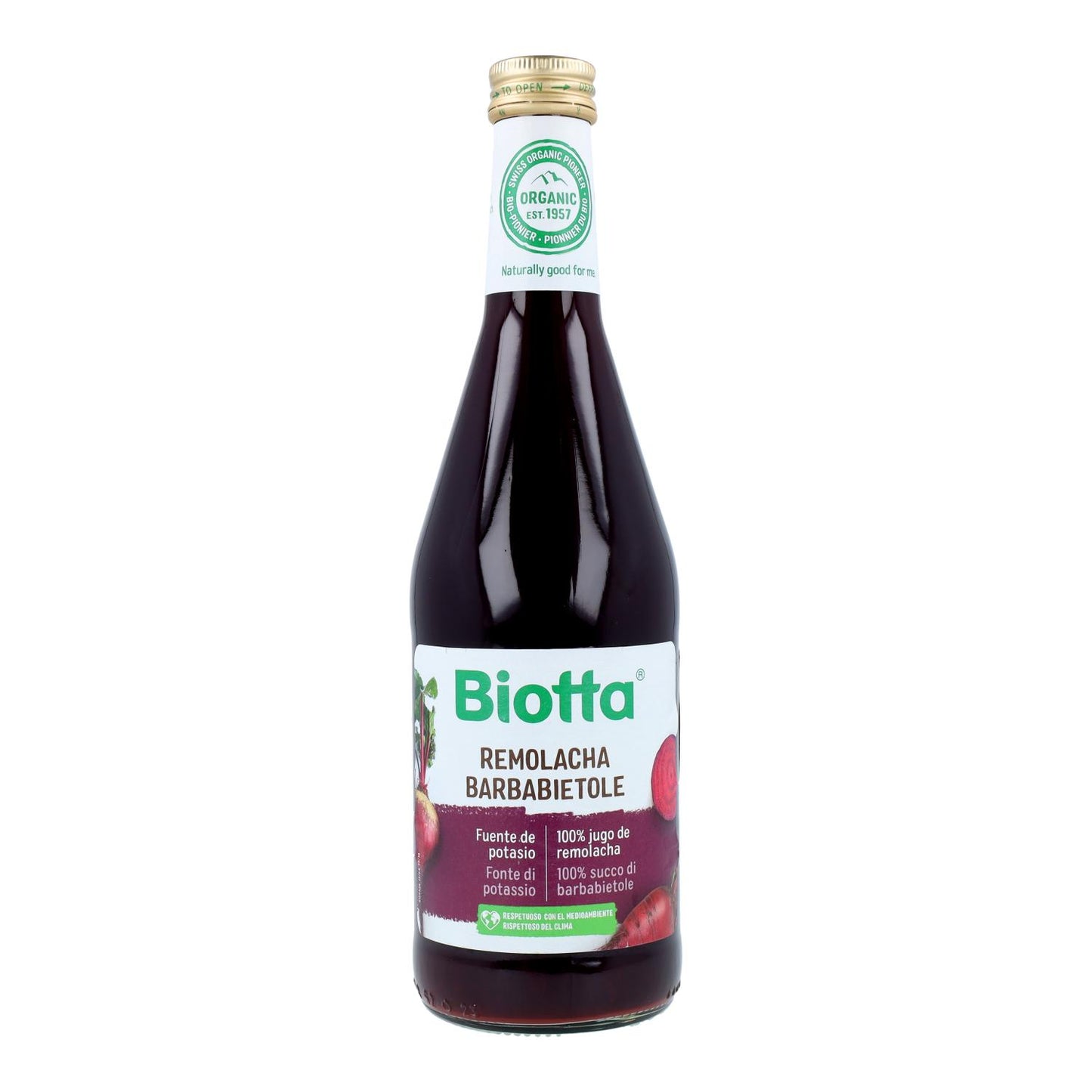 Jugo de Remolacha 500 ml Biotta  BIOTTA REMOLACHA ml 500