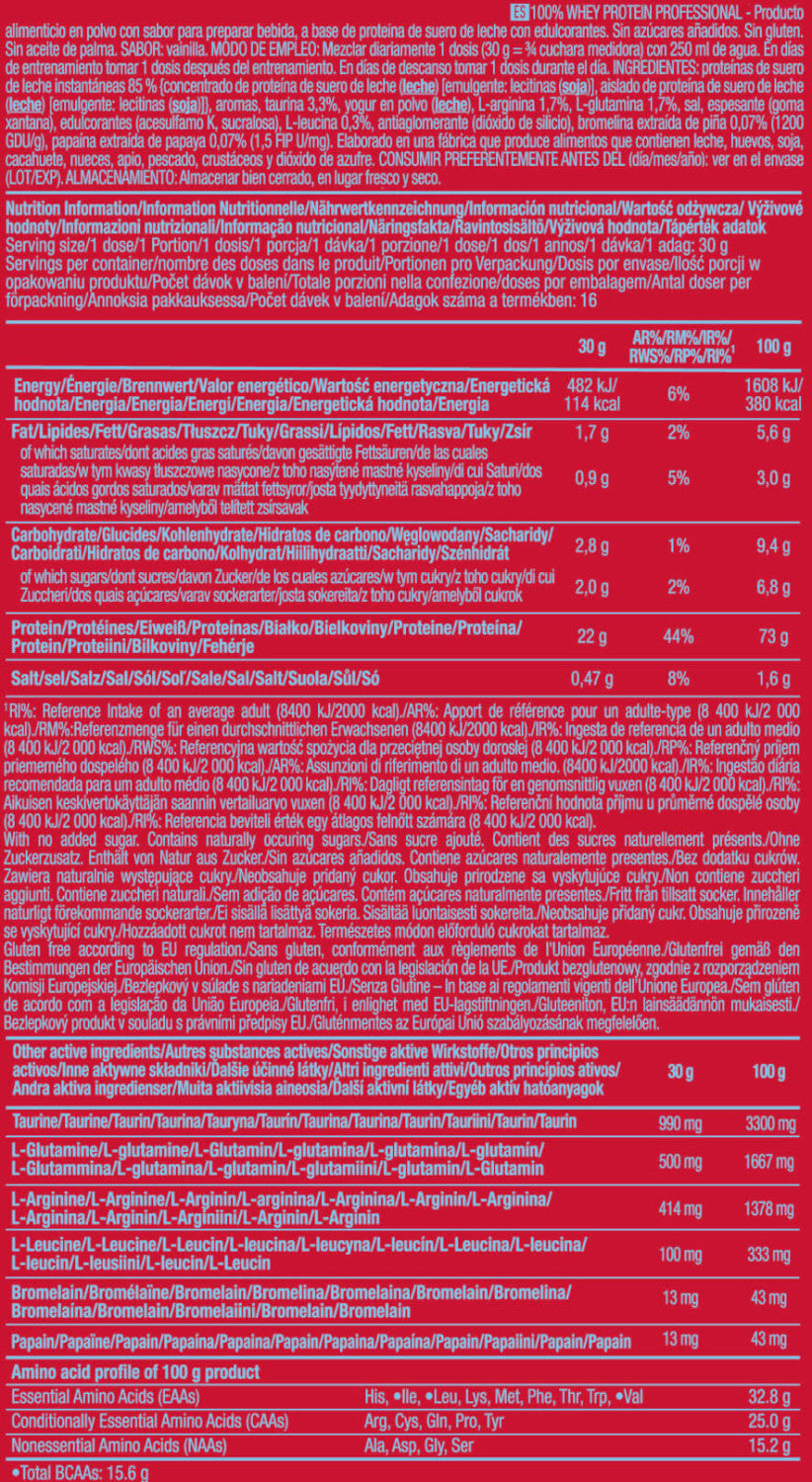 100% Whey Protein Professional 500 Gr_5